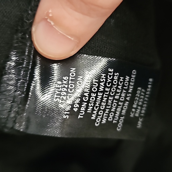 Social Standard by Sanctuary Black The one and only tee. NWT - Picture 5 of 5